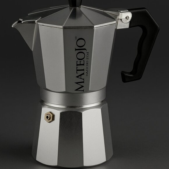 MateoJo One-Cup Espresso Maker *Rare Size* Barista Style! - Picture 1 of 5